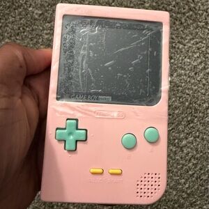 Nintendo Game Boy Pocket - Pink and Teal